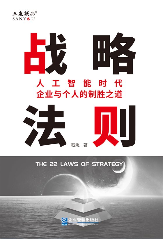专著《战略法则》封面实拍